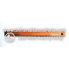 WOOD HANDLES + TOWEL HANDLES - HEMLOCK WOOD DOOR HANDLE ( 9" x 1.75" ) 5