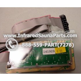 CIRCUIT BOARDS WITH  FACE PLATES - CIRCUIT BOARD  WITH FACEPLATE SUNETTE INFRARED SAUNA WHITE 6