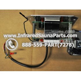 COMPLETE CONTROL POWER BOX WITH CONTROL PANEL - COMPLETE CONTROL POWER BOX  HAVEN SAUNA INFRARED SAUNA AND FACEPLATE AND REMOTE CONTROL 7