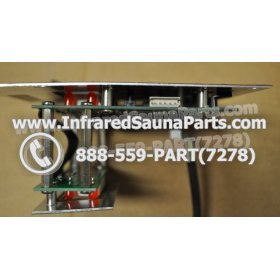 COMPLETE CONTROL POWER BOX WITH CONTROL PANEL - COMPLETE CONTROL POWER BOX  HAVEN SAUNA INFRARED SAUNA AND FACEPLATE AND REMOTE CONTROL 9
