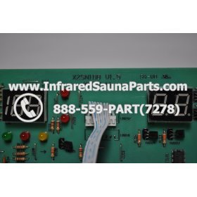 CIRCUIT BOARDS / TOUCH PADS - CIRCUIT BOARD  TOUCHPAD  ZENAWAKENING INFRARED SAUNA XZSN1DB V1.5 13