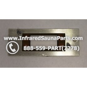 FACE PLATES - FACEPLATE FOR CEDRUS INFRARED SAUNA STYLE 2 2
