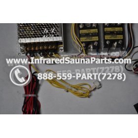 COMPLETE CONTROL POWER BOX 220V / 240V - COMPLETE CONTROL POWER BOX   220V / 240V LONGEVITY INFRARED SAUNA STYLE 8 4