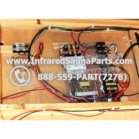 COMPLETE CONTROL POWER BOX 220V / 240V - COMPLETE CONTROL POWER BOX  220V / 240V LONGEVITY INFRARED SAUNA STYLE 1 15