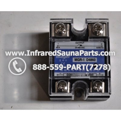 RELAYS / SOLID RELAYS - RELAYS / SOLID RELAY MAGER MGR-1 D4860 60AMP 1