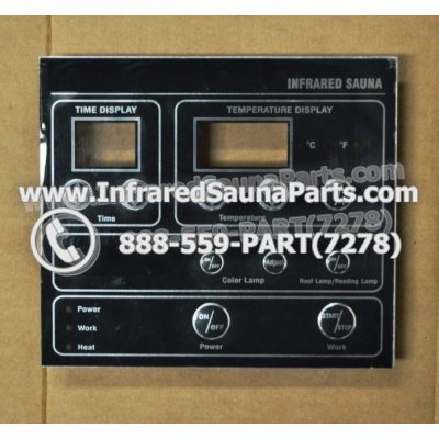 FACE PLATES - FACEPLATE FOR CIRCUIT BOARD  YX32764-3 IRONMAN 11 BUTTONS 1